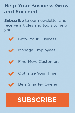 Sign up for the Small Biz Ahead Newsletter